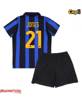 Inter Milan Curtis Jones #21 Echipament de Fotbal Replică 2026-27 Copii Acasa (+ Șorturi)